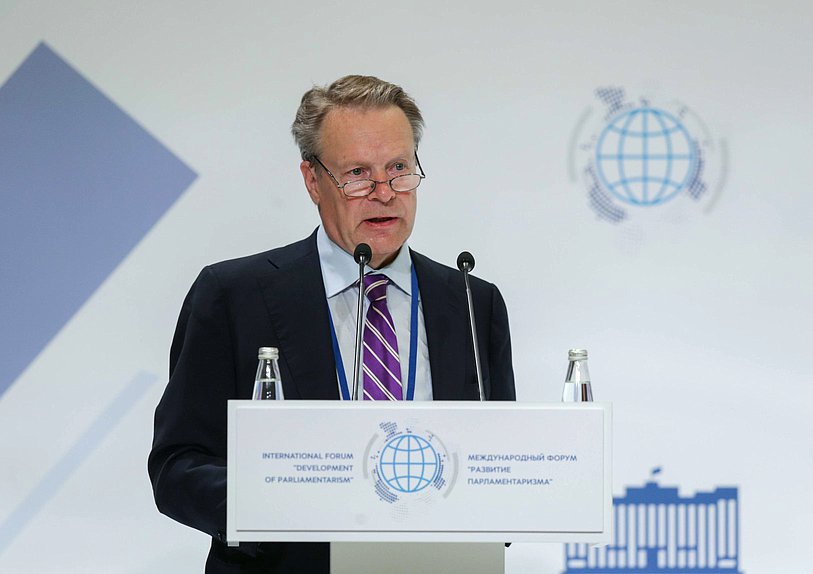 Honorary President of the OSCE Parliamentary Assembly, Chairman of the Finnish Parliament’s Defense Committee Ilkka Kanerva