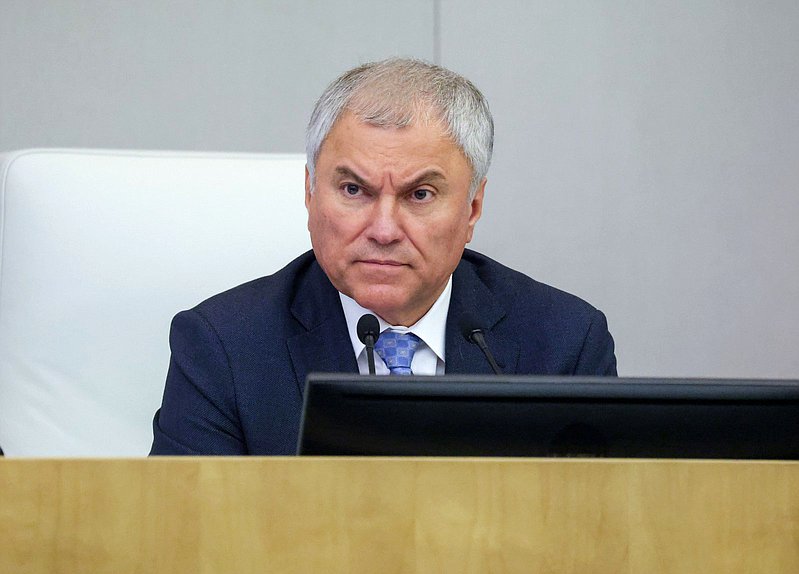 Председатель Государственной Думы Вячеслав Володин