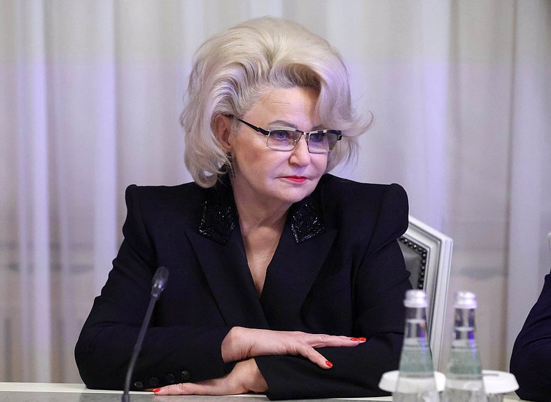 Chairwoman of the Committee on Family Protection, Issues of Fatherhood, Motherhood and Childhood Nina Ostanina