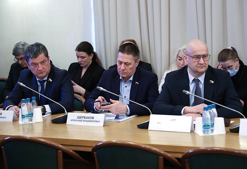 Заседание Комитета по транспорту и развитию транспортной инфраструктуры с участием Министра транспорта РФ Андрея Никитина