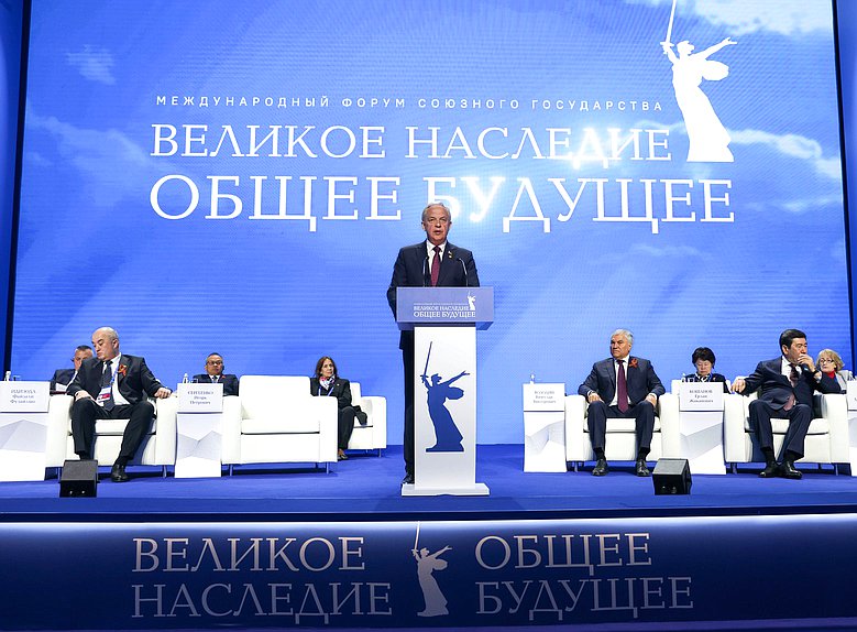 Chairman of the House of Representatives of the National Assembly of the Republic of Belarus Igor Sergeyenko