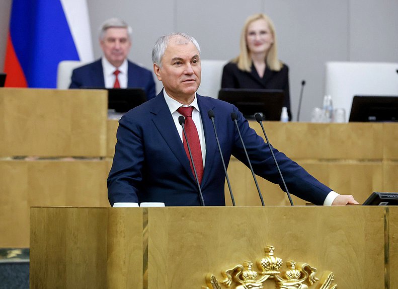 Председатель Государственной Думы Вячеслав Володин