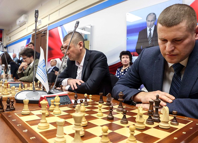 Первый открытый Кубок Профсоюзной организации Государственной Думы по шахматам, приуроченный к 80-летию Победы в Великой Отечественной войне