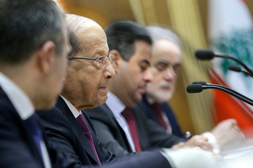 President of the Lebanese Republic Michel Naim Aoun