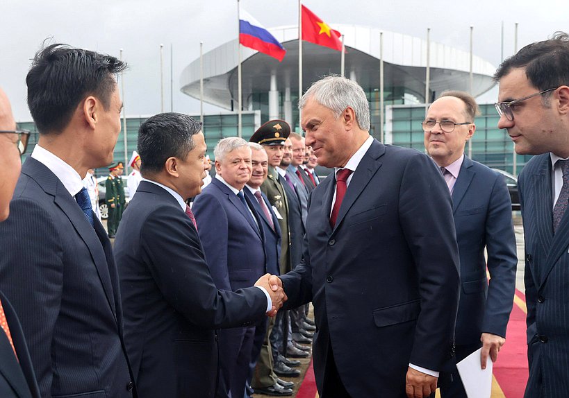 The end of the official visit of Chairman of the State Duma Vyacheslav Volodin to the Socialist Republic of Vietnam