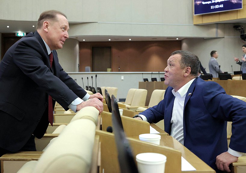 Член Комитета по защите конкуренции Айдар Метшин и член Комитета по безопасности и противодействию коррупции Динар Гильмутдинов