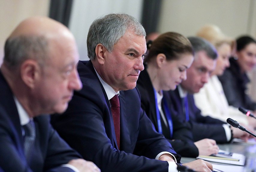 Chairman of the State Duma Vyacheslav Volodin