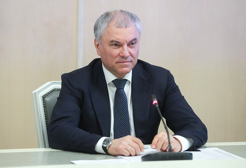 Jefe de la Duma Estatal Vyacheslav Volodin