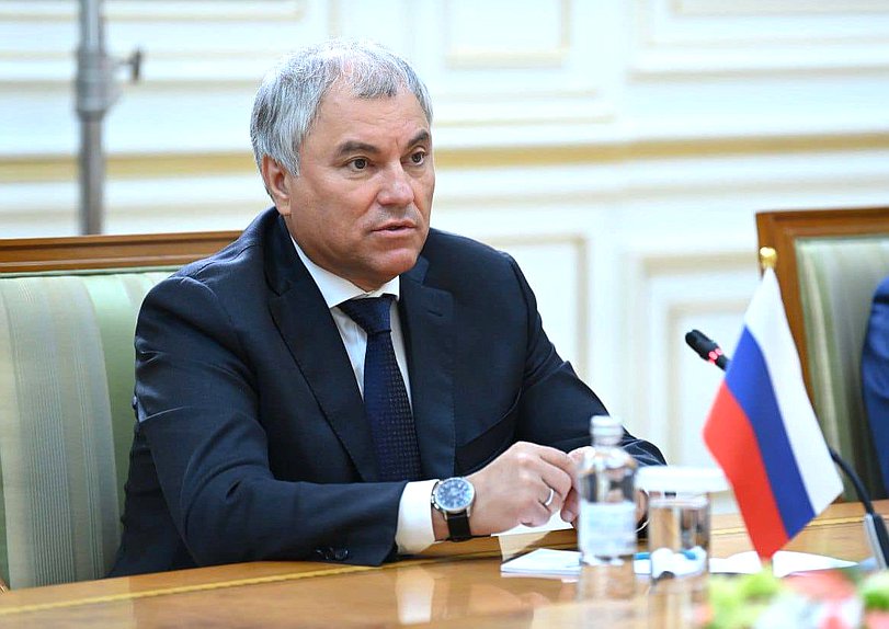 Chairman of the State Duma Vyacheslav Volodin