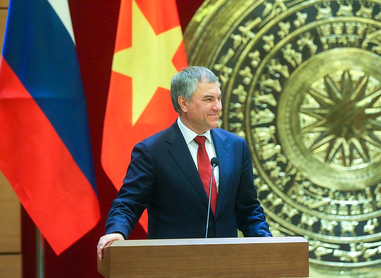 Chairman of the State Duma Viacheslav Volodin