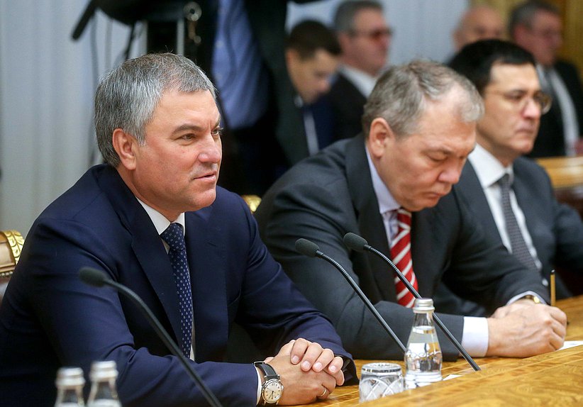 Chairman of the State Duma Viacheslav Volodin