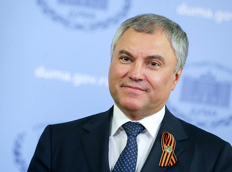 Chairman of the State Duma Viacheslav Volodin