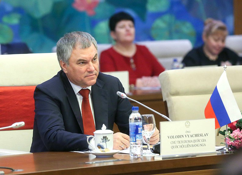 Chairman of the State Duma Viacheslav Volodin