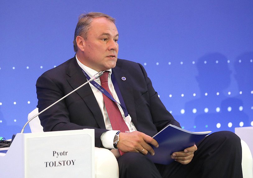 Deputy Chairman of the State Duma Petr Tolstoy