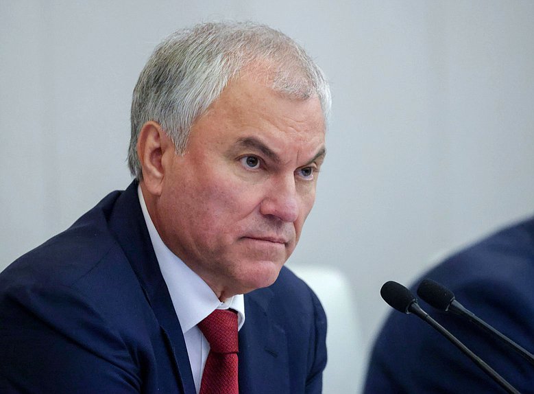 Председатель Государственной Думы Вячеслав Володин