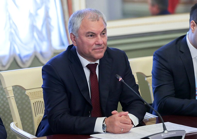 Jefe de la Duma Estatal Vyacheslav Volodin