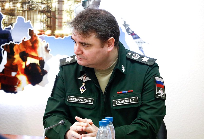Заместитель Министра обороны РФ Василий Осьмаков