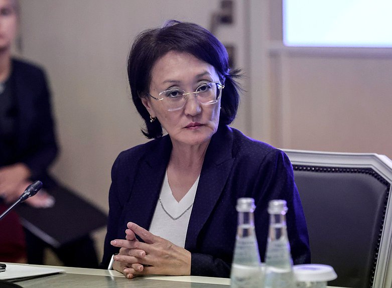 Deputy Chairwoman of the Committee on State Building and Legislation Sardana Avksentieva
