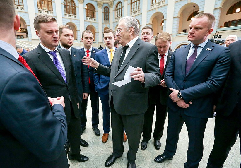 Head of the LDPR faction Vladimir Zhirinovskii