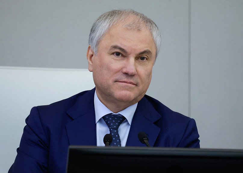 Председатель Государственной Думы Вячеслав Володин