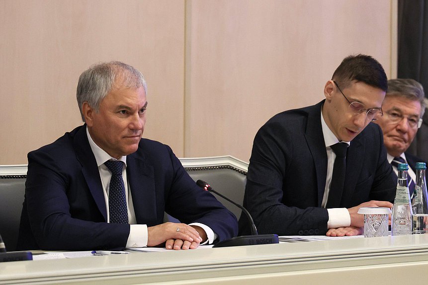 Chairman of the State Duma Vyacheslav Volodin