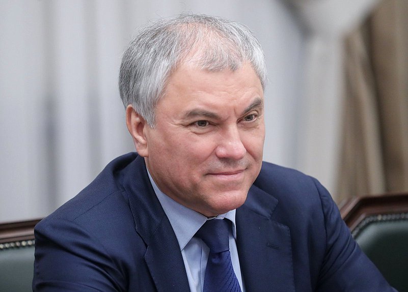 Chairman of the State Duma Vyacheslav Volodin