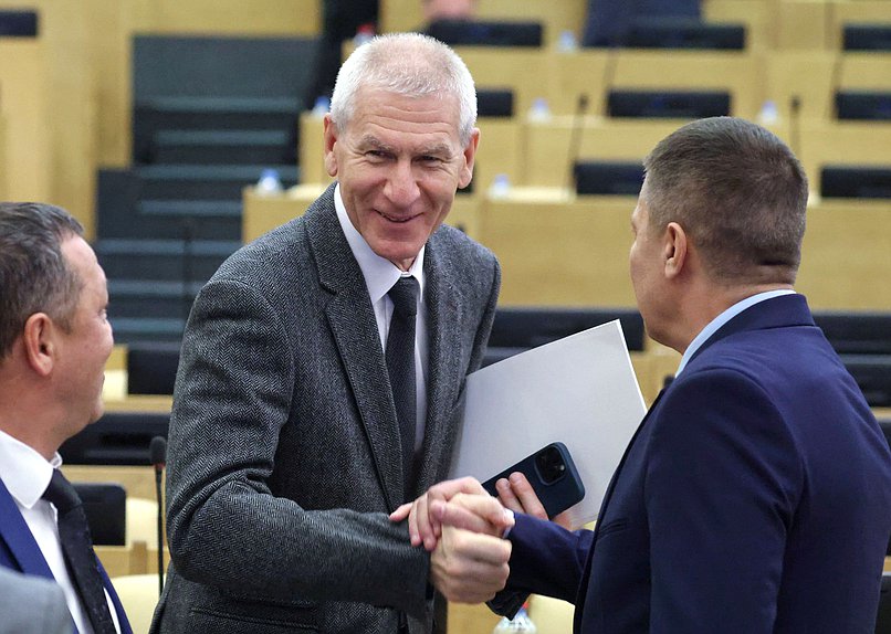 Председатель Комитета по физической культуре и спорту Олег Матыцин