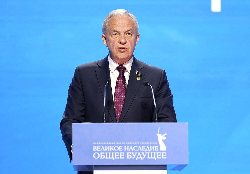 Chairman of the House of Representatives of the National Assembly of the Republic of Belarus Igor Sergeyenko