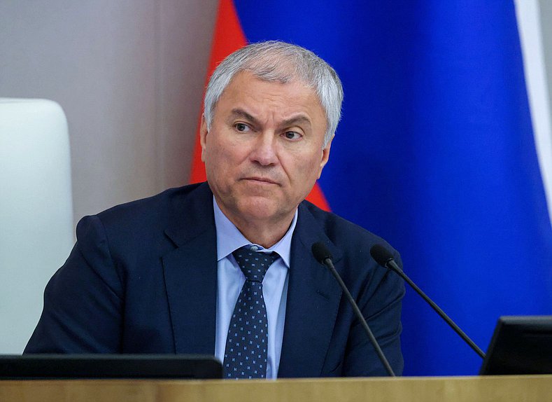 Председатель Государственной Думы Вячеслав Володин