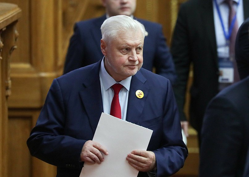 Руководитель фракции «Справедливая Россия — За правду» Сергей Миронов