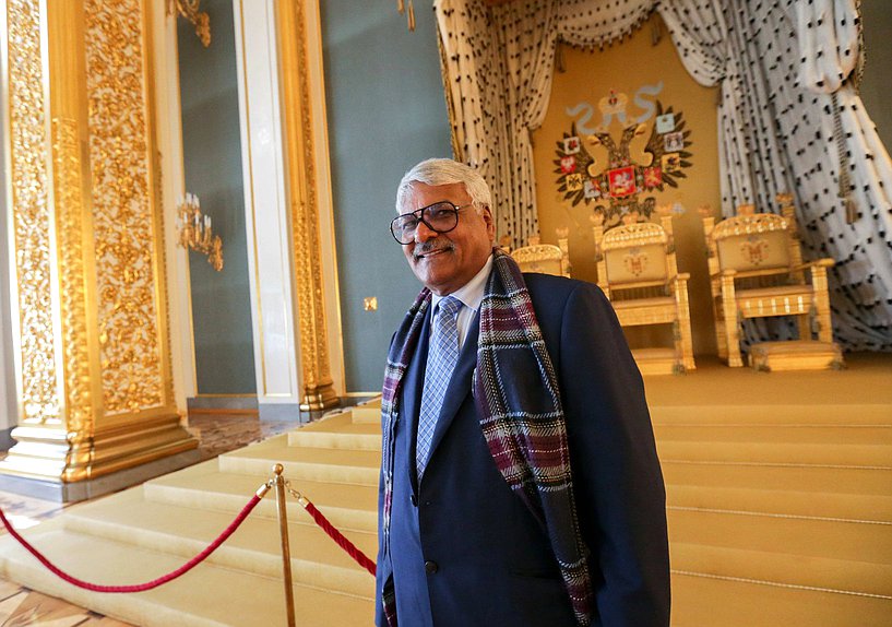 Excursion in the Grand Kremlin Palace for participants of the Second International Forum ”Development of Parliamentarism“