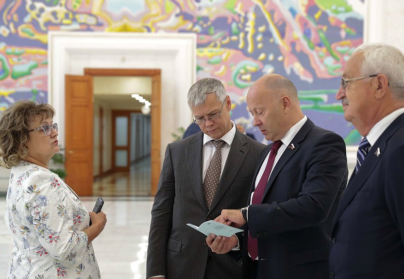 Visit to the building of the Senate of the Oliy Majlis of the Republic of Uzbekistan