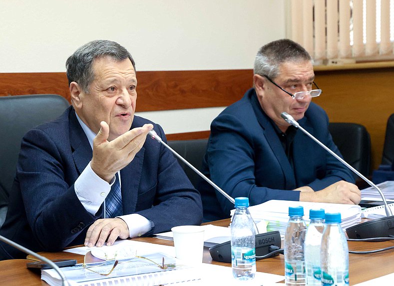 Председатель Комитета по бюджету и налогам Андрей Макаров и Первый заместитель Председателя Комитета Глеб Хор