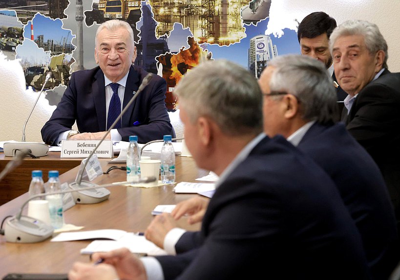 Председатель Законодательного Собрания Ленинградской области Сергей Бебенин