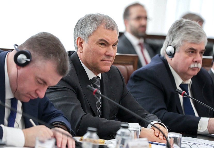 Chairman of the State Duma Vyacheslav Volodin