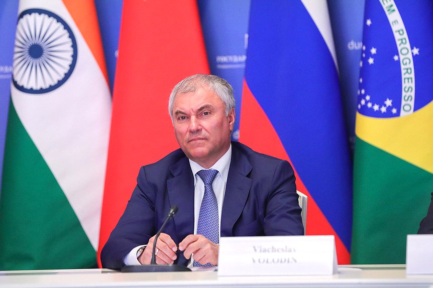 Chairman of the State Duma Vyacheslav Volodin