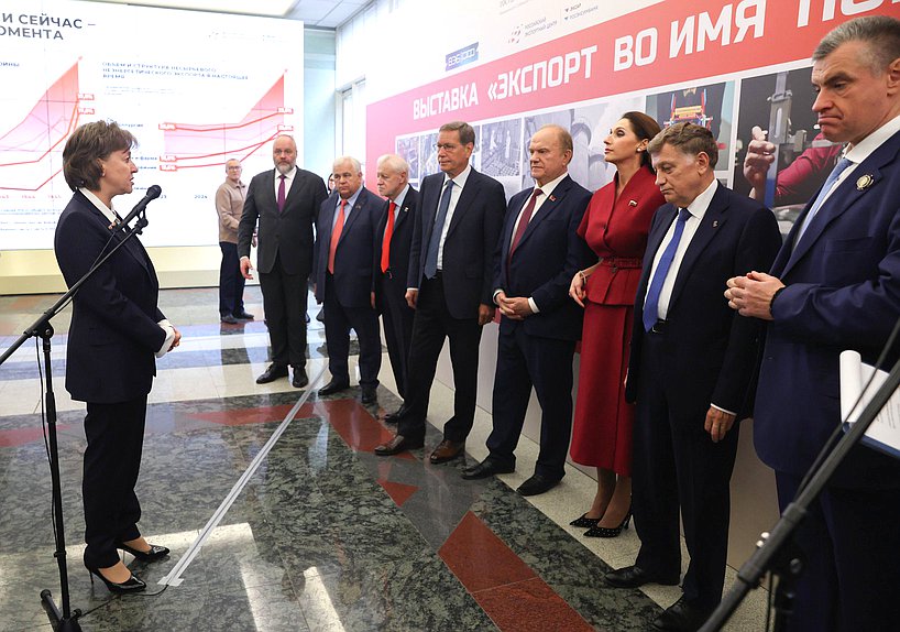 Открытие выставки «Экспорт во имя Победы»