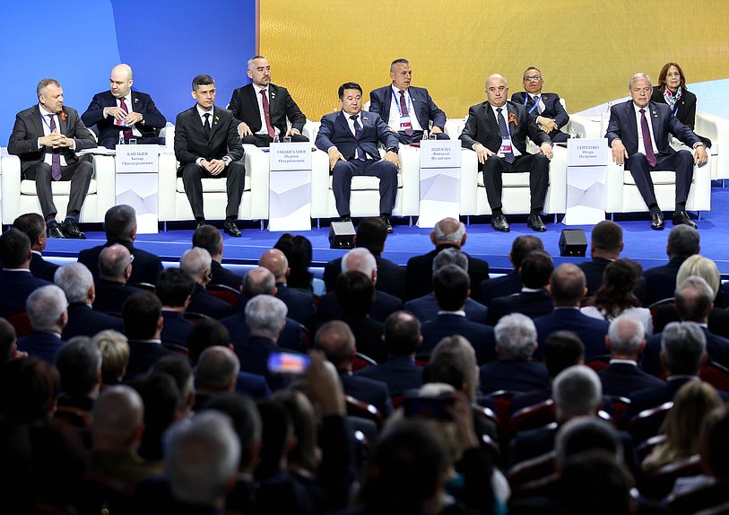 Plenary session of the International Forum of the Union State of Belarus and Russia “Great Heritage – Common Future”