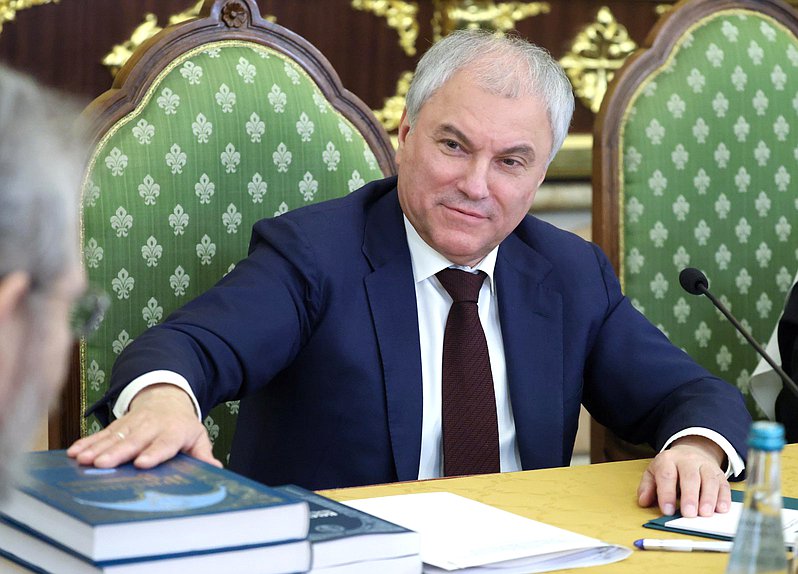 Председатель Государственной Думы Вячеслав Володин