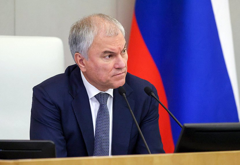 Председатель Государственной Думы Вячеслав Володин