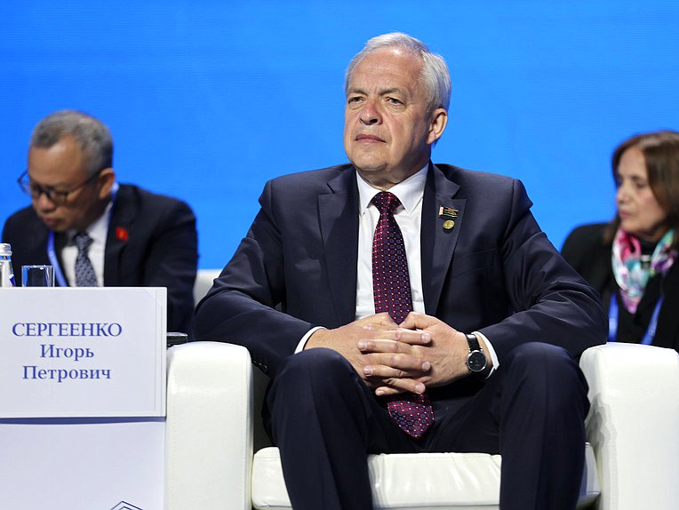Chairman of the House of Representatives of the National Assembly of the Republic of Belarus Igor Sergeyenko