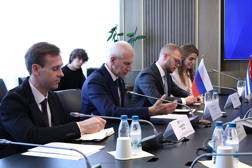 Встреча членов Комитета по физической культуре и спорту с делегацией Посольства Республики Куба в Российской Федерации