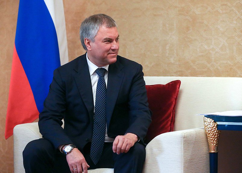 Chairman of the State Duma Viacheslav Volodin