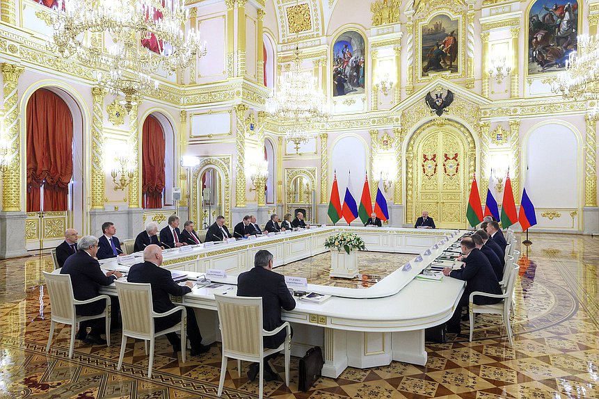 Заседание Высшего Государственного Совета Союзного государства