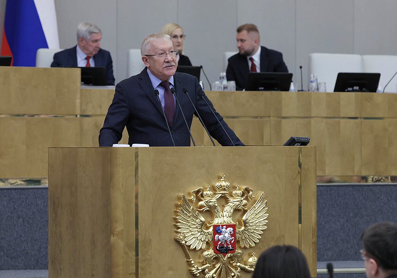 Председатель Комитета по контролю Олег Морозов