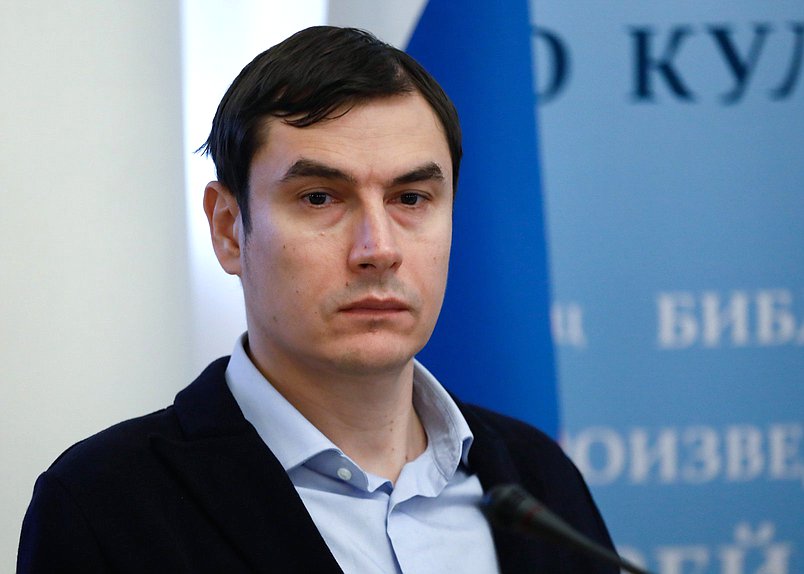Первый заместитель Председателя Комитета по культуре Сергей Шаргунов