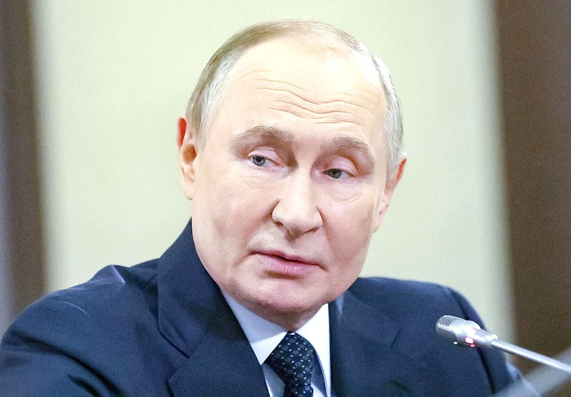 Президент РФ Владимир Путин. Фото: пресс-служба Президента РФ