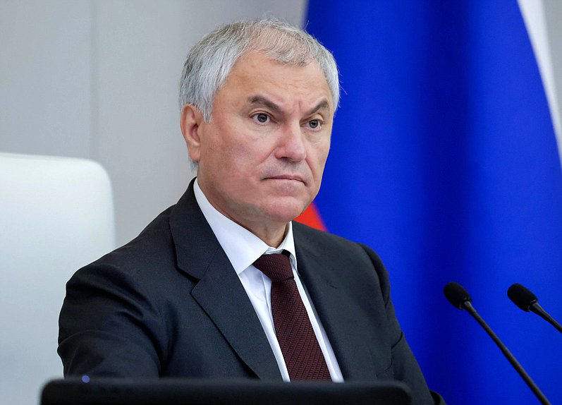 Председатель Государственной Думы Вячеслав Володин