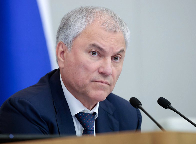 Председатель Государственной Думы Вячеслав Володин