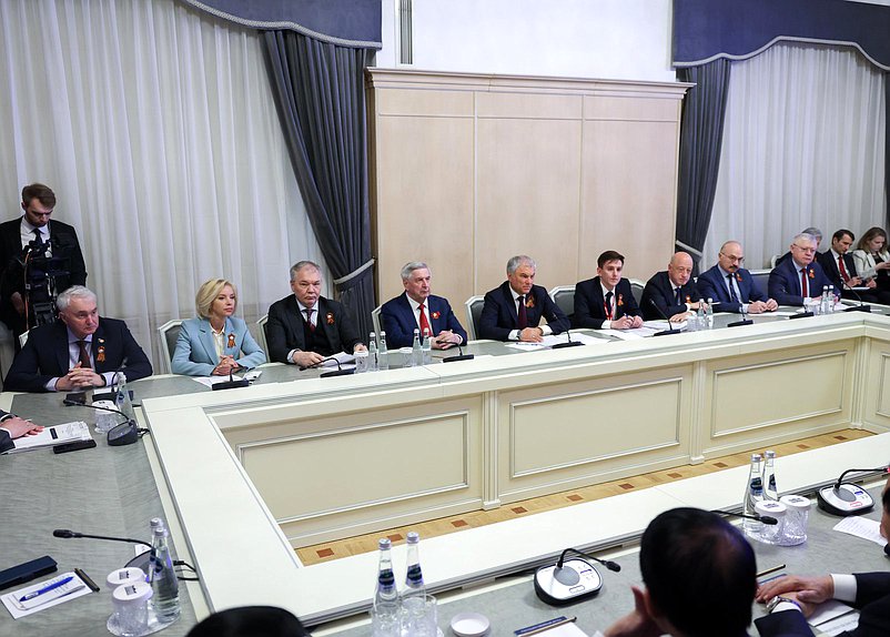Meeting of Chairman of the State Duma Vyacheslav Volodin and General Secretary of the Communist Party of Vietnam Central Committee Tô Lâm